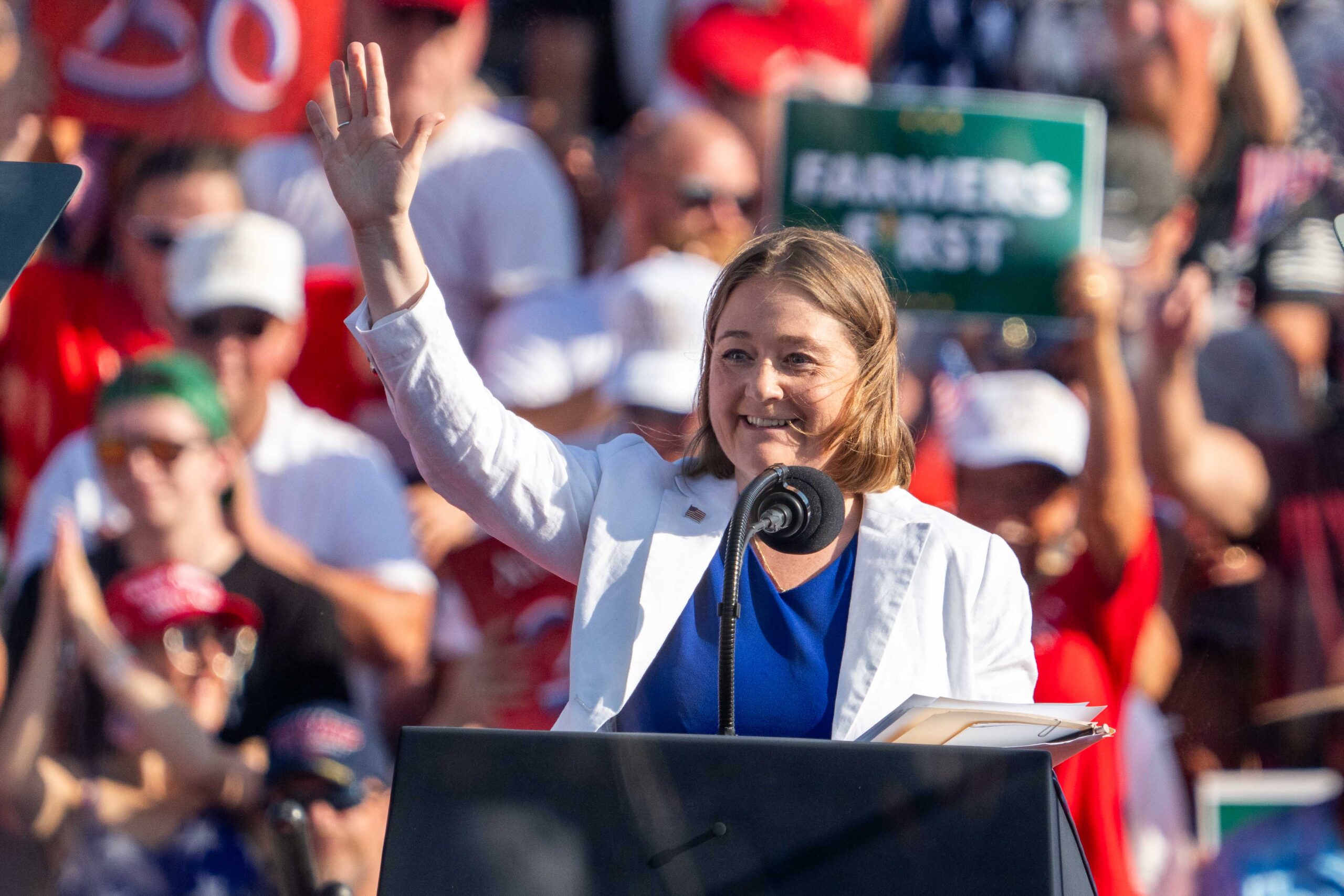 Featured image for “Brenna Bird leads fundraising in AG race. Where Iowa candidates stand”