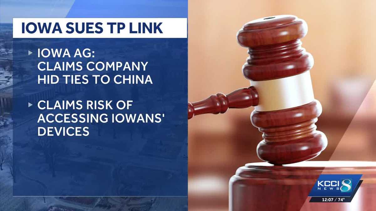 Featured image for “Iowa Attorney General’s Office sues Wi-Fi router maker over ties to China”
